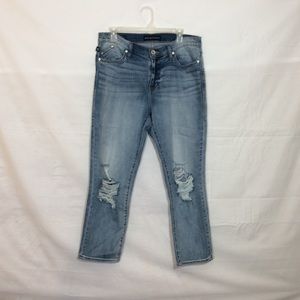 Rock & Republic | Distressed Kaia Crop Jeans